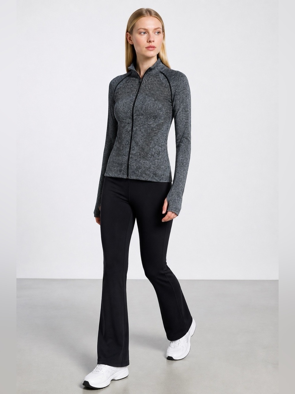 IAB MFG Women's Full Zip Athletic Wear Jacket Size Large